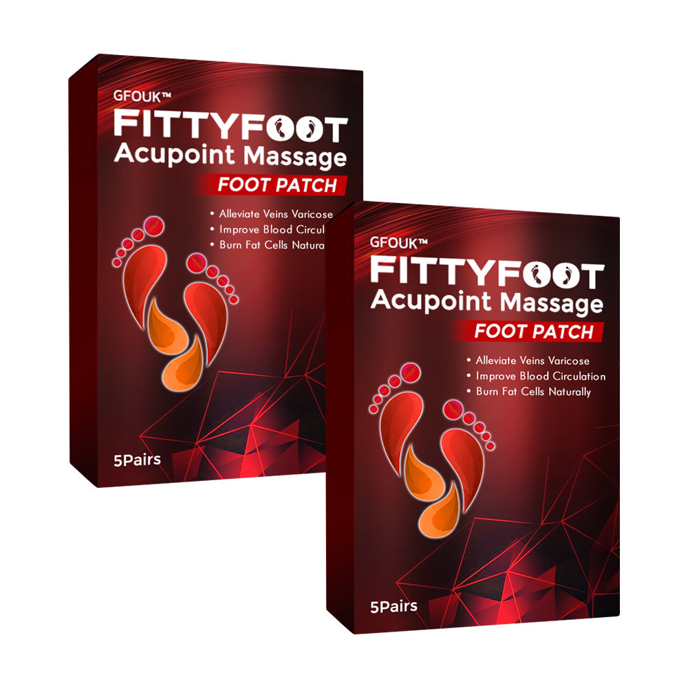 GFOUK™ FittyFoot Toppa per piedi con agopunti per il massaggio del piede